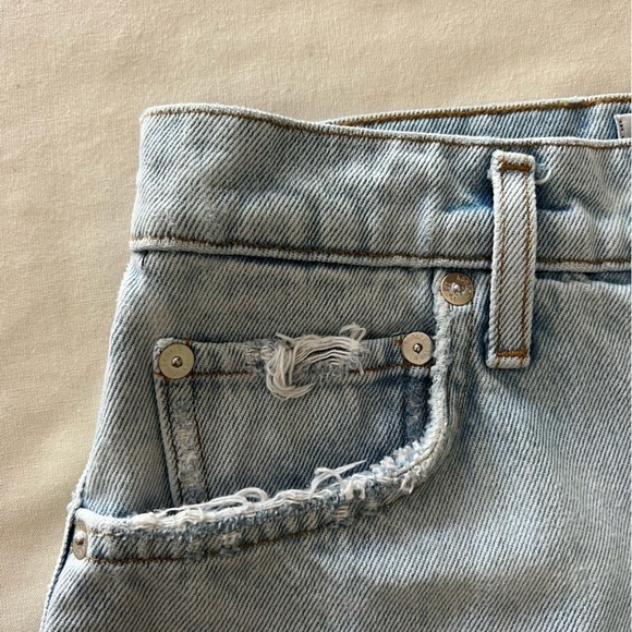 Agolde Quinn High Rise Skirt in Vega - Picture 9 of 16